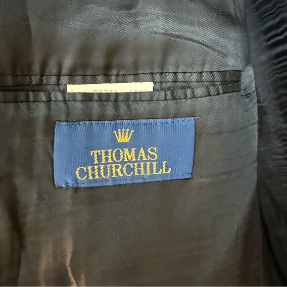 Thomas Churchill black suit size 42R - Picture 5 of 9